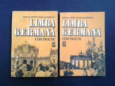 LIMBA GERMANA CURS PRACTIC Emilia Savin Ioan Lazarescu 2 volume 1992 foto