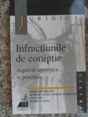 Infractiunile De Coruptie Aspecte Teoretice Si Practice - T. Mrejeru D.p. Andreiu Florescu M. Safta ,533779 foto