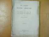 Au cazut pentru libertate V Parvan Bucuresti 1919 cantec de jale si biruinta 200