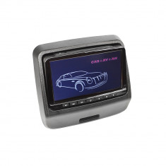 Resigilat - Monitor auto PNI MD970-B negru cu ecran de 9 inch, DVD player, slot USB si intrare HDMI, aplicabil pe tetiera foto