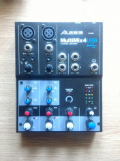 Mixer Alesis Multimix 4 USB foto
