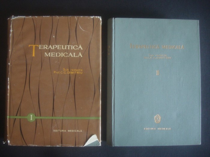 C. C. DIMITRIU - TERAPEUTICA MEDICALA 2 volume {1961}