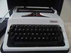 Frumoasa masina de scris Tohsei veche,marcata RDG,stare perfecta,de colectie. foto