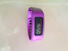 Vand bratara fitness Garmin Vivofit, bratara culoare violet foto