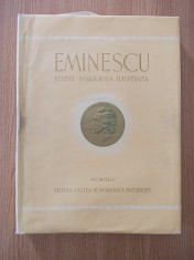 EMINESCU EDITIE BIBLIOFILA ILUSTRATA- DE A. BORDENACHE, TONEGHIN, COMPLETA! foto