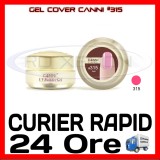 Cumpara ieftin GEL UV COVER CANNI PINK #315, 15 ML - CONSTRUCTIE MANICHIURA, UNGHII UV, Gel de constructie