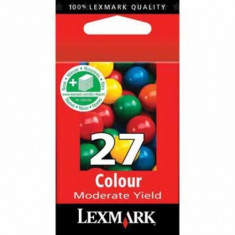 Cartus color Lexmark 27 foto