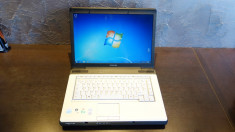 Laptop TOSHIBA EQUIUM A200 -Intel 1.5Ghz (2CPU) -RAM 2Gb -Hdd 120Gb - Wifi -DVD foto