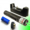 Green laser Pointer Mediu 1000 MW Laser Verde 3D cu Acumulator