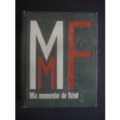 Ioan Iovit Popescu - Mic memorator de fizica