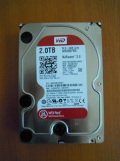 Hard disk Hdd Western Digital WD20EFRX Red 2Tb SATA 3 64Mb cache 100% Sentinel! foto