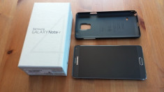 SAMSUNG N910F GALAXY NOTE 4 BLACK / NEGRU IMPECABIL !! TZIPLA !! GARANTIE ! foto