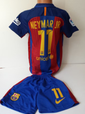 Echipament sportiv fotbal copii FC.Barcelona Neymar marimea 176 foto