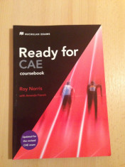 Carte engleza ready for cae coursebook roy norris cambridge advanced english foto