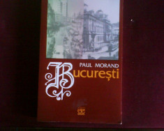 Paul Morand Bucuresti, prima versiune in limba romana, autograful traducatorului foto