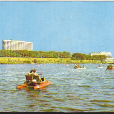 bnk cp Eforie Nord - Cu hidrobicicleta pe lacul Belona - circulata