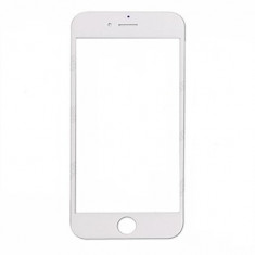 Geam Sticla Iphone 6 6S Alb pentru Display Touchscreen White Ecran pentru Apple foto