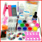 KIT UNGHII FALSE CU GEL,SET MANICHIURA GELURI COLOR