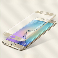 Folie Display/Ecran GOLD Samsung Galaxy S6 Edge PLUS Curbata 3D foto