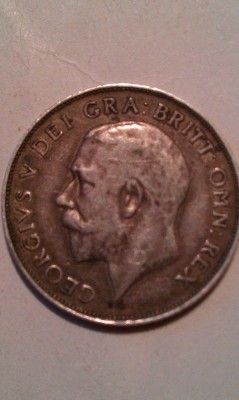 MONEDA ONE SHILLING 1911 foto