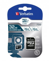 Card microSDHC Verbatim Pro 32GB Class 10 foto