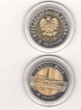 SV * Polonia 5 ZLOTYCH / ZLOTI 2016 bimetal * Orasul Lodz UNC, Europa, Cupru-Nichel