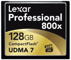 Card CF Lexar Professional 128GB 800X UDMA 7 foto