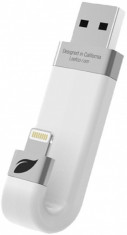 Stick USB 2.0/Lightning Leef iBRIDGE 16GB Alb foto