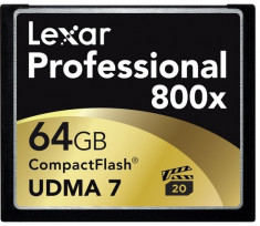 Card CF Lexar Professional 64GB 800x UDMA7 foto