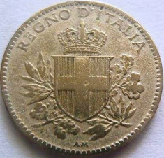 Moneda 20 Cent - ITALIA, anul 1918 *cod 1774 foto