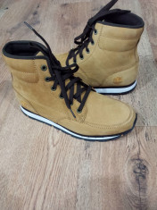 Ghete barbat TIMBERLAND Earth Keepers originale piele nubuck camel 41 foto