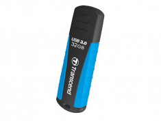 Stick USB 3.0 Transcend JetFlash 810 32GB Negru - Albastru foto