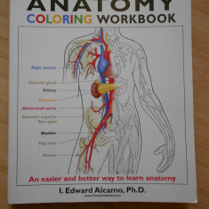 ANATOMY COLORING WORKBOOK - 2003 - ED. II - IN ENGLEZA FACTURA