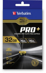 Card microSDHC Verbatim Pro+ 32GB Class 10 foto
