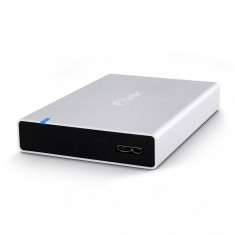 Enclosure Fantec ALU-15MMU3 USB 3.0 Negru - Argintiu foto