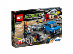 LEGO Speed Champions Ford F-150 Raptor &amp;amp; Ford Model A Hot Rod foto