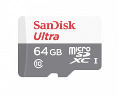 Card microSDXC Sandisk Ultra 64GB Class 10 foto