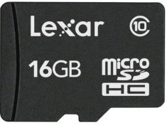 Card microSDHC Lexar 16GB Class 10 foto