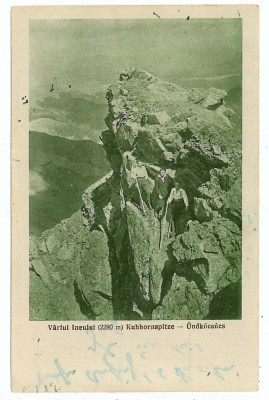 2268 - Arad, INEU Mountain - old postcard - unused - 1926 foto