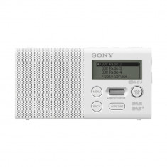 Radio DAB/DAB+ de buzunar Sony XDR-P1DBP Alb foto