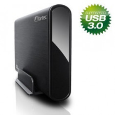 Enclosure Fantec DB-ALU3, 3.5&amp;quot;&amp;quot; SATA, USB 3.0, Negru foto