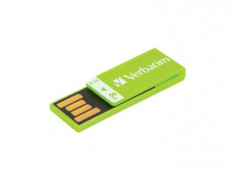 Stick USB 2.0 Verbatim Clip-It 8 GB Verde foto