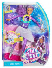 Papusa Barbie Lights And Sounds Hover Board foto