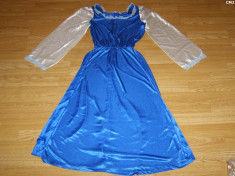 costum de carnaval serbare rochie printesa pentru copii de 10-11-12 ani foto
