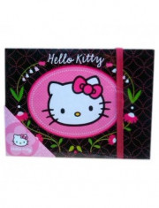 JURNAL BLACK HELLO KITTY foto