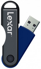 Stick USB 2.0 Lexar JumpDrive TwistTurn 8GB Albastru foto