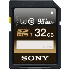 Card SDHC Sony 32 GB UHS-I Negru foto