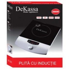 Plita pe inductie 2000W DeKassa 2202 foto