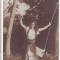1557 - ETHNIC, Gypsy woman - old postcard, real PHOTO - unused