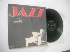 ION BACIU JR. : Jazz Cu Ion Baciu Jr. (1981) Seria Jazz nr. 18 (vinil jazz) foto